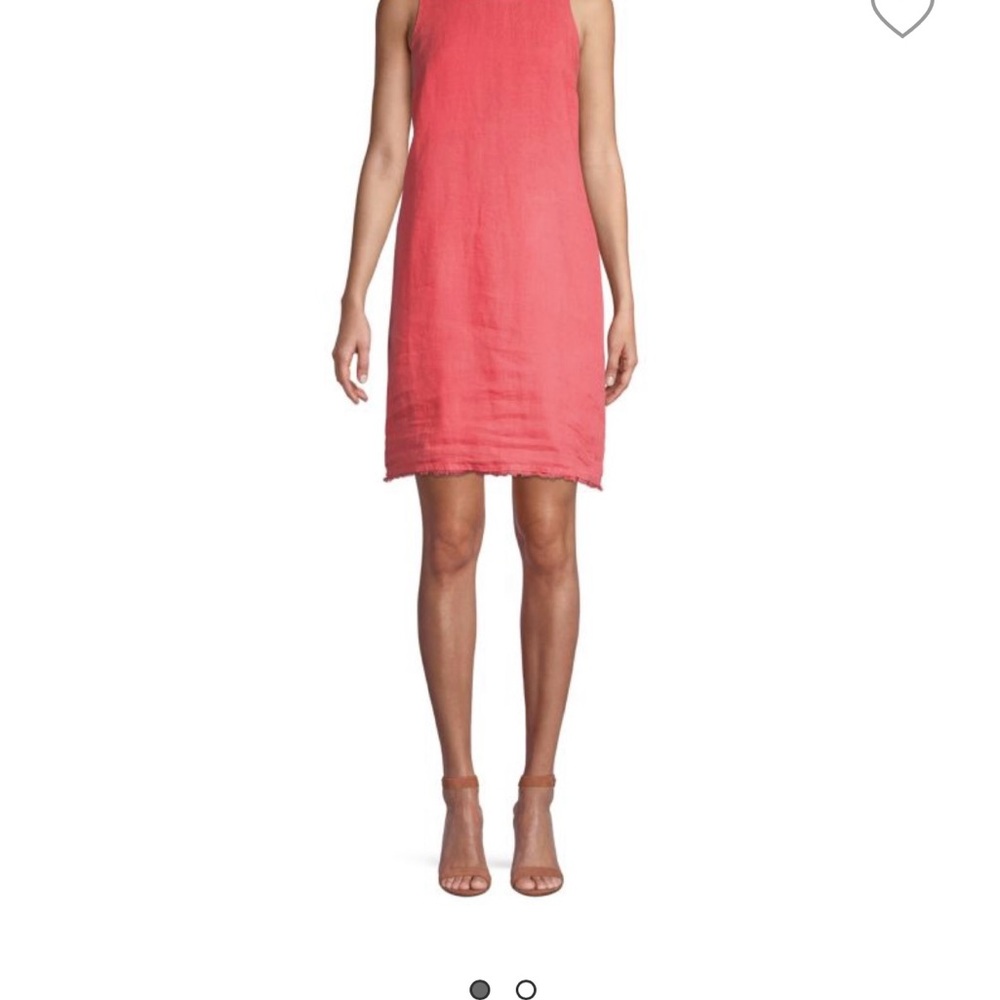 Tommy Bahama Orange Halter Sheath Mini Dress